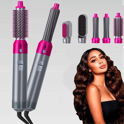 💇‍♀️ SPAZZOLA MODELLANTE 5 IN 1 – SECCHIO ROTANTE 💇‍♀️