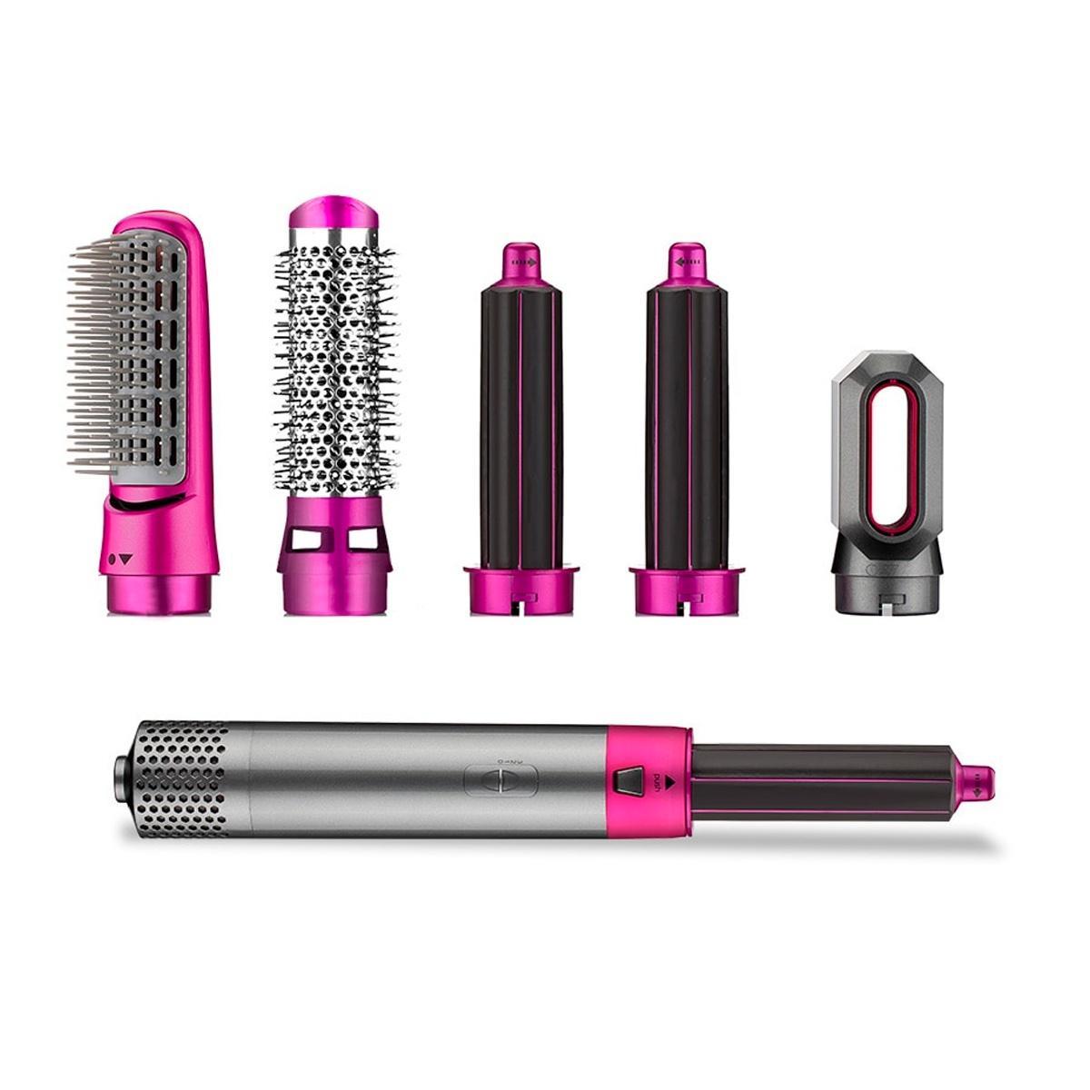 💇‍♀️ SPAZZOLA MODELLANTE 5 IN 1 – SECCHIO ROTANTE 💇‍♀️